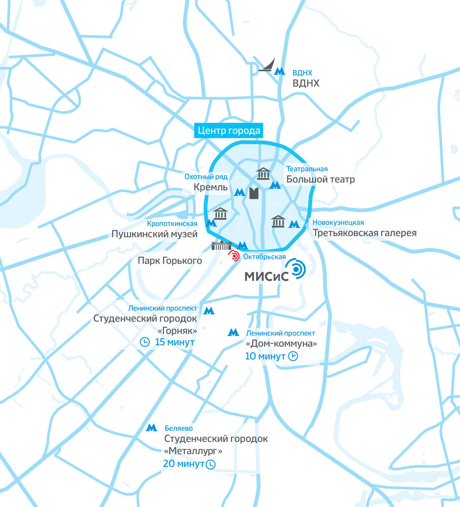 Метро 2 вднх. Студгородок Металлург. МИСИС институт Москва на карте. Студгородок Металлург НИТУ МИСИС. Студгородок Горняк МИСИС.