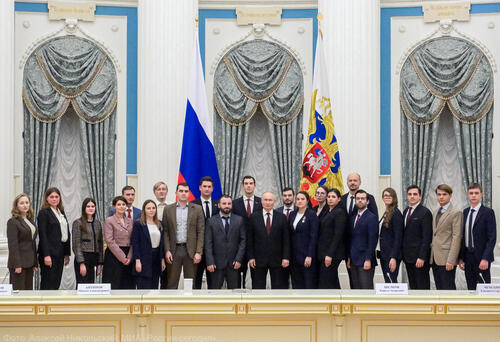 Аспирант НИТУ МИСИС принял участие во встрече с Президентом России